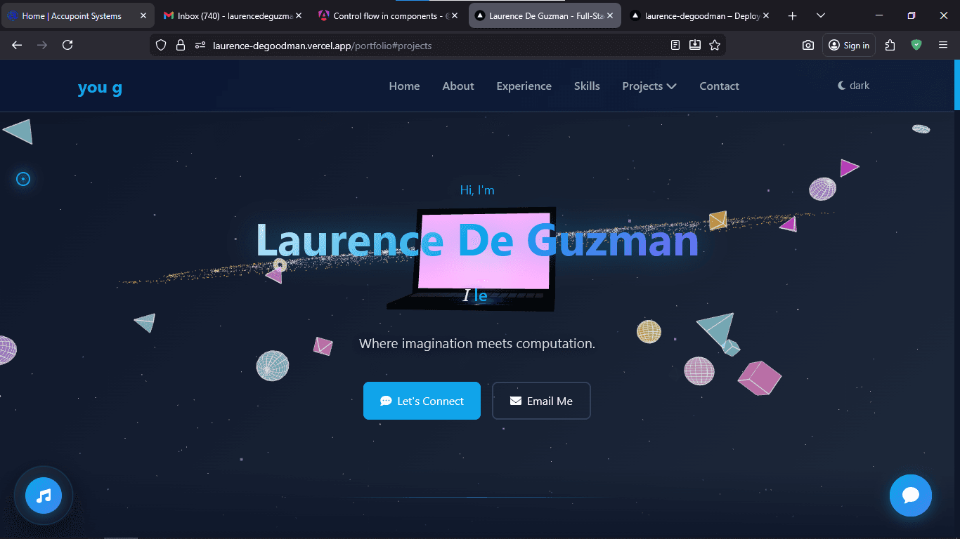 Personal Portfolio Website